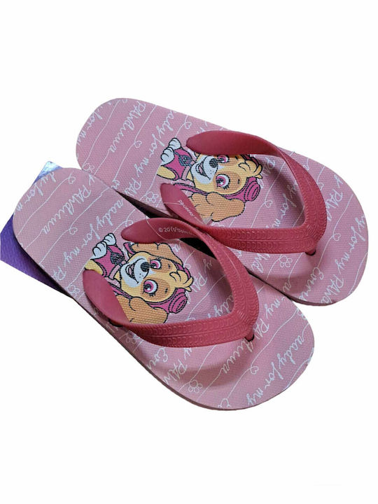Stamion Παιδικές Σαγιονάρες Paw Patrol Ροζ Paw ...