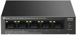 TP-LINK LS105LP PoE Switch with 9 Gigabit (1Gbps) Ethernet Ports