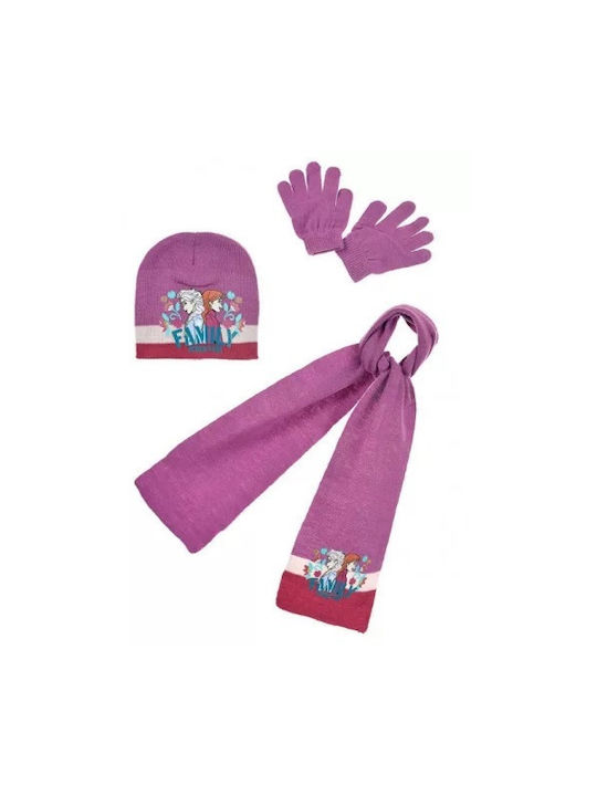 Disney Kids Beanie Knitted Pink