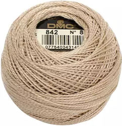 DMC Perle Δαντελόνημα Βαμβακερό Μπεζ 80m 10gr