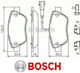 Brake Pad for Fiat Fiorino / Grande Punto