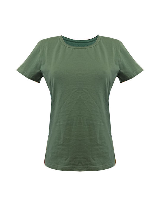 Paco & Co Damen-T-Shirt Base Baumwolle Normal F...