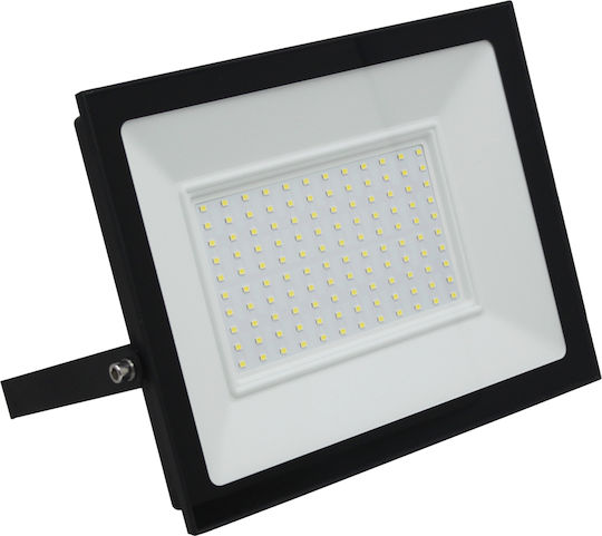 Band Στεγανός Προβολέας LED 100W Ψυχρό Λευκό 6000K IP65