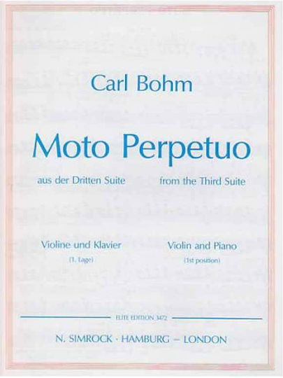 Carl Bohm Moto Perpetuo Carl Bohm Moto Perpetuo