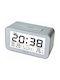 Alfaone Масов Дигитален Часовник LCD Сребрист 600113