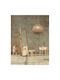 ArkoLight Pendant Light Brown with Rope for Socket E27 40cm
