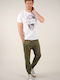 Deeluxe Men's Trousers Oil Green