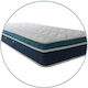 100.00.390 Saltea Achaia Strom Cashmere Blue Rainbow Rainbow Double 140x190x22cm