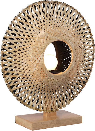 Viokef Dekorative Lampe mit Fassung für E27 Lampe Beige