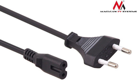 Maclean Energy Euro - Cable 3m Μαύρο MCTV-810