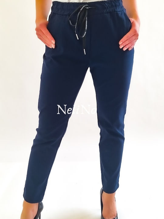 Olivia Rubberized Pants Navy Blue Xl