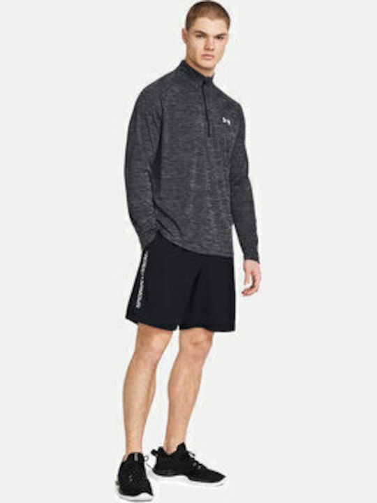 Under Armour Αθλητική Ανδρική Βερμούδα Μαύρη