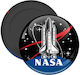 Koupakoupa Nasa Badge Кръгли Магнитни сетове Метални 1pcs