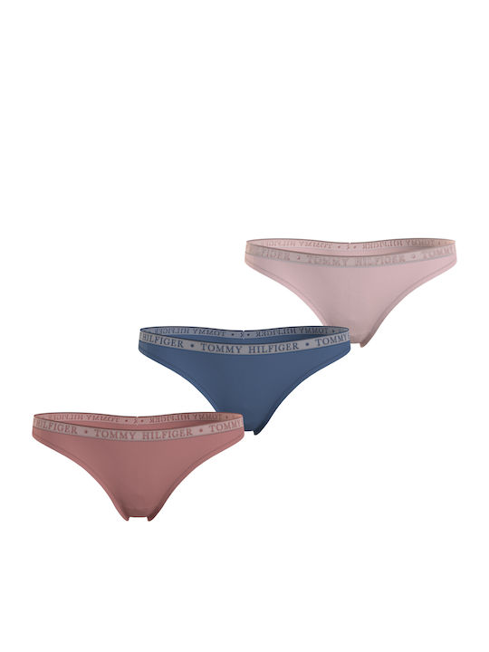 Tommy Hilfiger Βαμβακερά Γυναικεία String 3Pack...