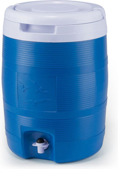 Plastime Container with Faucet Thermos Plastic 13lt Blue