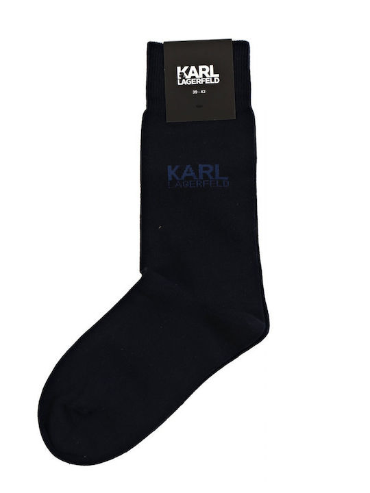 Karl Lagerfeld Чорапи с лого Blue