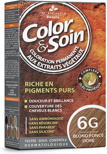 3Chenes Боя за коса Без амоняк 6g Dark Goldstone 6гр