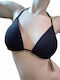 Triangle Bikini Top Black