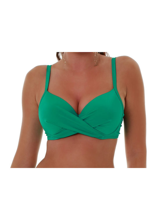 Bluepoint Bikini Σουτιέν D Cup Πράσινο