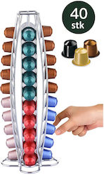 Cheffinger Основа за 40 капсули Nespresso 37.5x37.5x37.5см CF-N04
