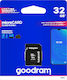 GoodRAM M1aa microSDHC 32GB U1 100MB/s με αντάπτορα