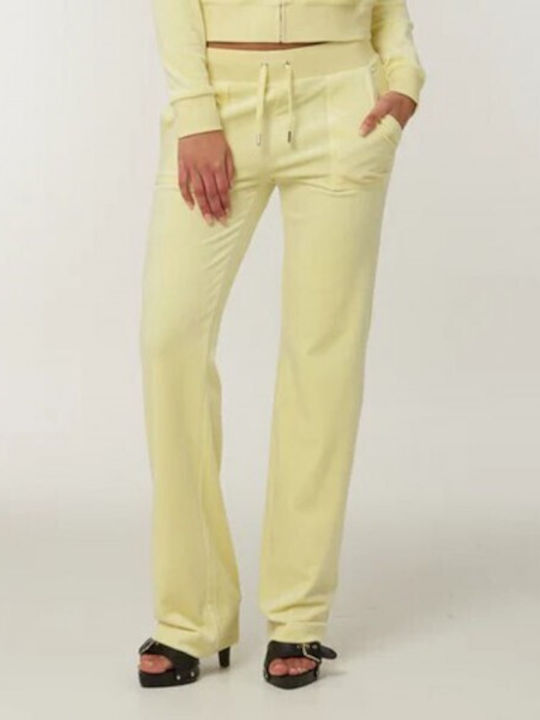 Juicy Couture Del Ray Classic Women's Sweatpants Yellow