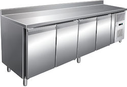 Karamco G-ugn4200tn 223x70x86,5cm Gn 1/1 Gebrauchsfertiger Kühlschrank Lagerbank 4 Türen & Pfanne +2/+8°c Energieklasse A 19-4 Karamco G-ugn4200tn 223x70x86,5cm Gn 1/1 Gebrauchsfertiger Kühlschrank Lagerbank 4 Türen & Pfanne +2/+8°c Energieklasse A 19-4