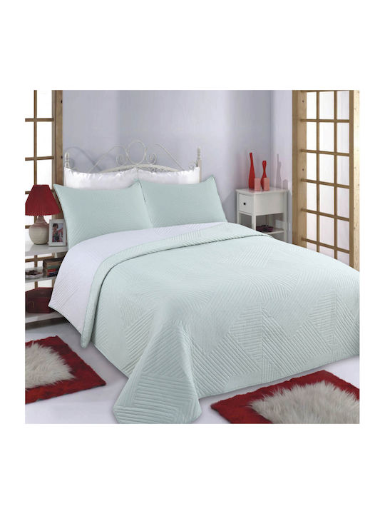 Silk Fashion Lines Set Coverlet Queen Size Mint...