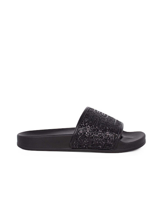 Replay Frauen Flip Flops in Schwarz Farbe