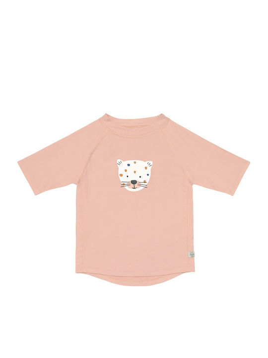 Αντιηλιακό Μπλουζάκι Θάλασσας Leopard Pink Lässig 1431020641