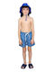 Waves Kids Swimwear Blue