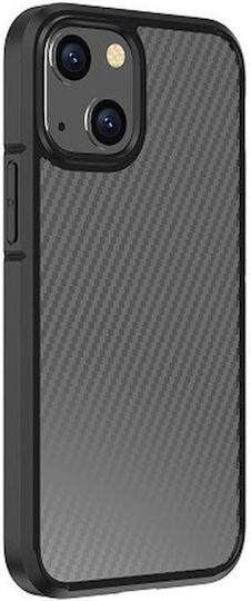 Devia Guardian Shockproof Bumper Πλαστικό / Σιλικόνης Μαύρο (iPhone 14 Plus)