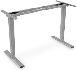 Digitus Βάση Γραφείου Μεταλλική Grey