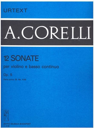 Corelli Arcangelo 12 Sonaten Op.5 N.4-6