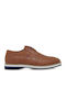 Men's Synthetic Leather Casual Shoes Tabac Brown
