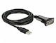 DeLock Cable USB-A to RS232 9-pin male 3m (65962) 1pcs