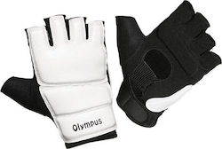 Olympus Sport Προστατευτικά Γάντια για Taekwondo Λευκά 4000699