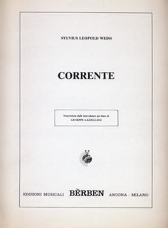 Weiss Sylvius Leopold Corrente