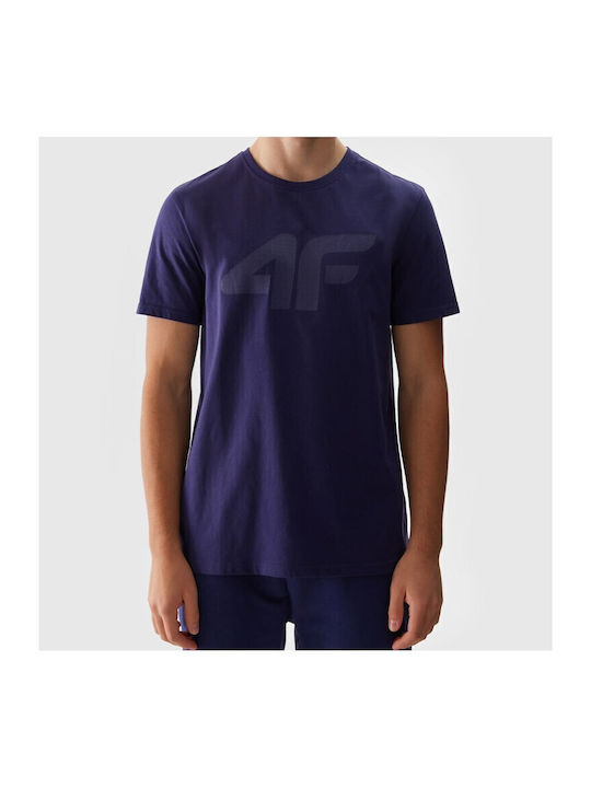 4F T-shirt Μωβ
