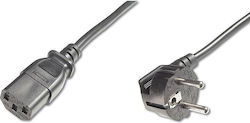 PremiumCord Schuko / IEC C13 - Schuko / IEC 320 / IEC C13 Cable 10m Μαύρο kpsp10 PremiumCord Schuko / IEC C13 - Schuko / IEC 320 / IEC C13 Cable 10m Μαύρο kpsp10