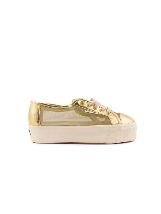 Superga Netw Damen Sneakers Gold