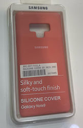 Samsung Umschlag Rückseite Silikon Rosa (Galaxy Note 9)