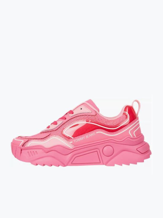 Tommy Hilfiger Γυναικεία Chunky Sneakers Pink