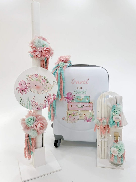 Taufe Set Elena Manakou Reisen Rosa Meer K24-014