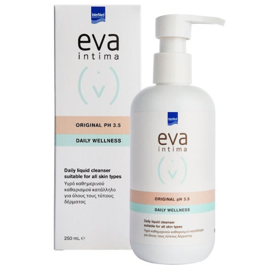 InterMed Eva Intima Original pH 3.5 Течност за Нежно Почистване на Интимната Зона 250 ml