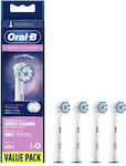 Oral-B Sensi Ultra Thin Electric Toothbrush Replacement Heads Bigger Pack 4pcs