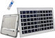 Band Waterproof Solar LED Floodlight 30W Cold White 6000K IP65