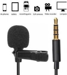 Q-Tech HSX-M13 Wired Lavalier Microphone Clip On