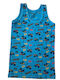 Namaldi Βαμβακερό Kids Tank Top Blue 1pcs