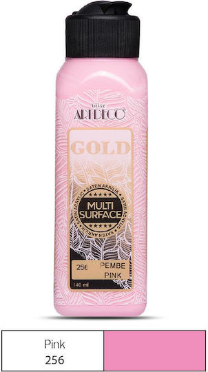 Artdeco Gold 140ml акрил за различни повърхности Pink 256